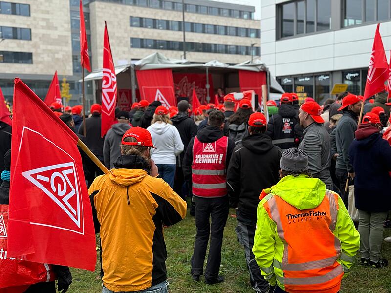 Tarifstreik in Erlangen