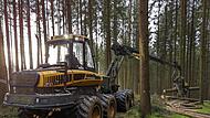 Harvester sind heute im Wald vielfach unverzichtbar.