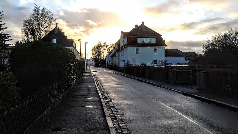 Blick in die Körnerstraße in Neustadt Blick in die Körnerstraße in Neustadt