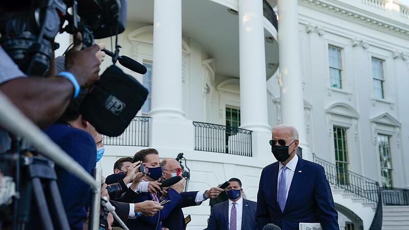Joe Biden musste in den acht Monaten seit seinem Amtsantritt einen beunruhigenden Ansehensverlust erleiden.