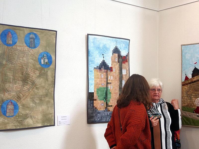 Die Ausstellung war gut besucht.