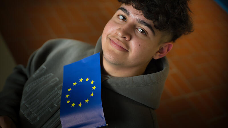 Diego Kormann (16) darf 2024 zum ersten Mal wählen: bei der Europawahl. Was heißt das für ihn?