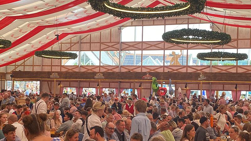 Bilder von der Er&ouml;ffnung der Bierwoche Kulmbach am Samstag