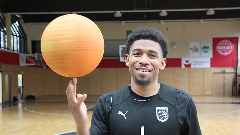 Noah Locke f&uuml;hlt sich wohl in Bamberg.