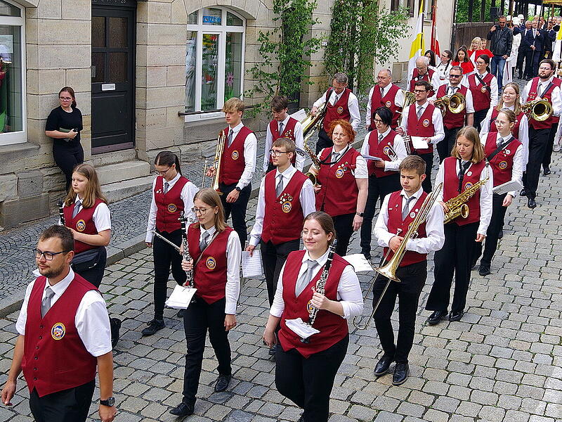 Fronleichnam in Kronach 2026Kronach setzt ein Zeichen des christlichen Glaubens