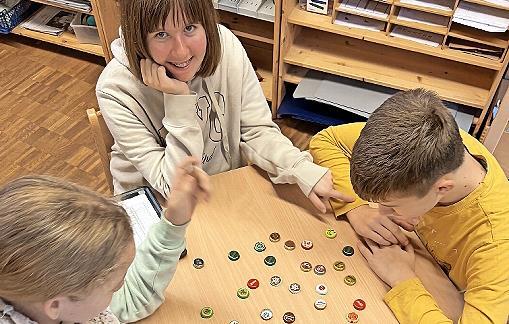 Ein nachhaltig gebautes Memory. Ein nachhaltig gebautes Memory.