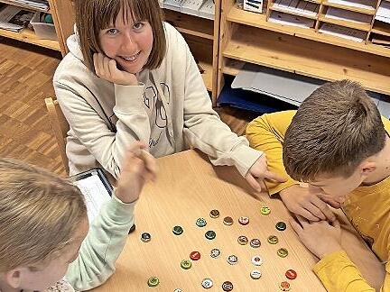 Ein nachhaltig gebautes Memory. Ein nachhaltig gebautes Memory.
