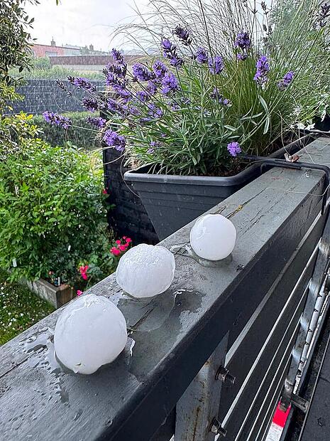 Unwetter über Franken am 21. Juni 2026 Unwetter über Franken am 21. Juni 2026