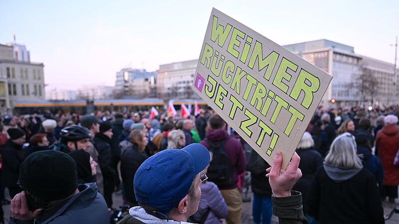 Leipziger Buchmesse - Demonstration