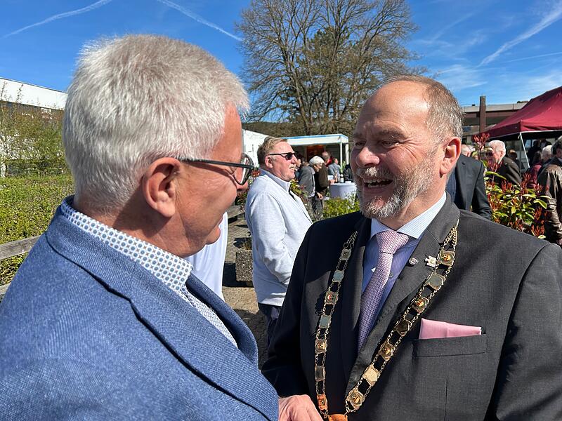 Verabschiedung von B&uuml;rgermeister Bernd Reisenweber in Ebersdorf bei Coburg