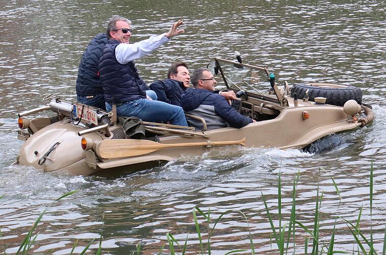 Michael Stoschek von Brose fährt nicht im Amphibienfahrzeug zur