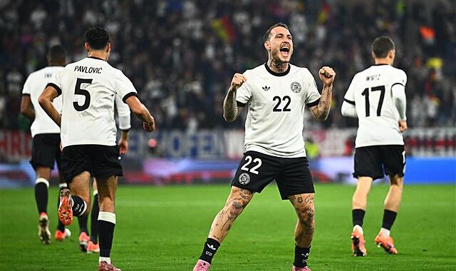 Hatte großen Anteil am deutschen Sieg über Luxemburg: Der Nürnberger Nationalspieler David Raum traf per Freistoß zum zwischenzeitlichen 1:0.