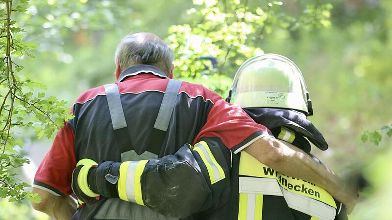 Sieben Vermisste mussten gerettet werden.