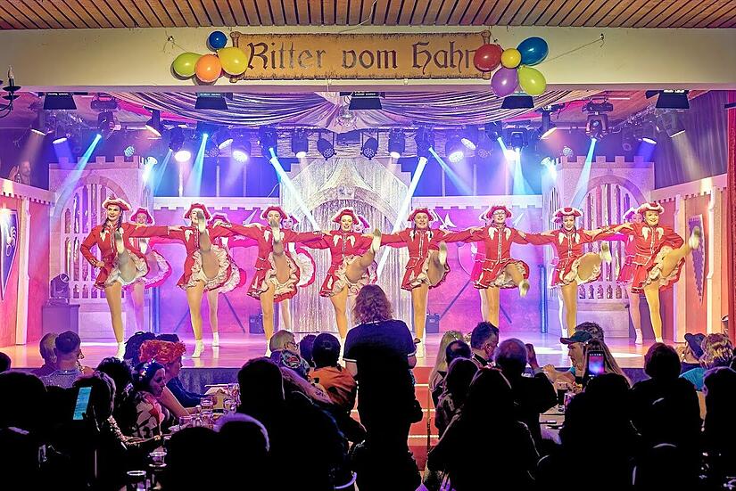 &bdquo;Trusch&auml;&auml;der Ritterfosenocht&ldquo; von den &bdquo;Rittern vom Hahn&ldquo; in Trunstadt.