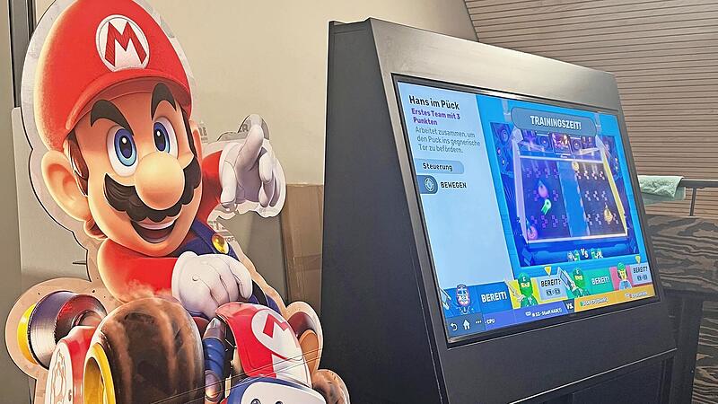 So sieht sie aus, die neue Gaming-Ecke in der Hammelburger Stadtbibliothek.