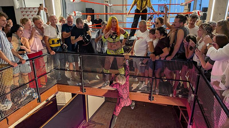 Frauen-Wrestling in Bamberg