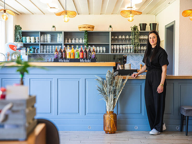 Christina Wolf wll mit ihrem Bistro &bdquo;Oliva" allen G&auml;sten ein kulinarisches Angebot machen.
