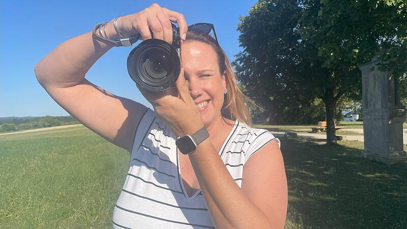 Yvonne Herms beim Wassertum in Marloffstein. Sie liebt das Reisen und Entdecken. Fotos ihrer Erlebnisse teilt sie auf ihren Instagram-Accounts entdecke_franken und fernwehyvi.