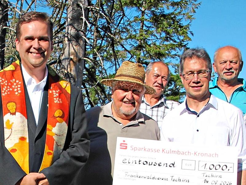 Der &bdquo;Dreiwappenstein&ldquo; wurde restauriert. Veronika Schadeck