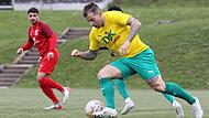 Kehrte im Winter der DJK den Rücken und spielt jetzt wieder für den FC Strullendorf: Dominik Sperlein.