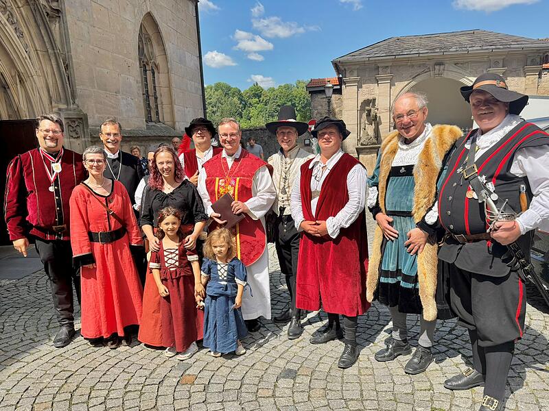 Die sch&ouml;nsten Momente des Historischen Stadtspektakels wurden im Bild festgehaltenSo toll wurde in Kronach das Stadtspektakel 2025 gefeiert