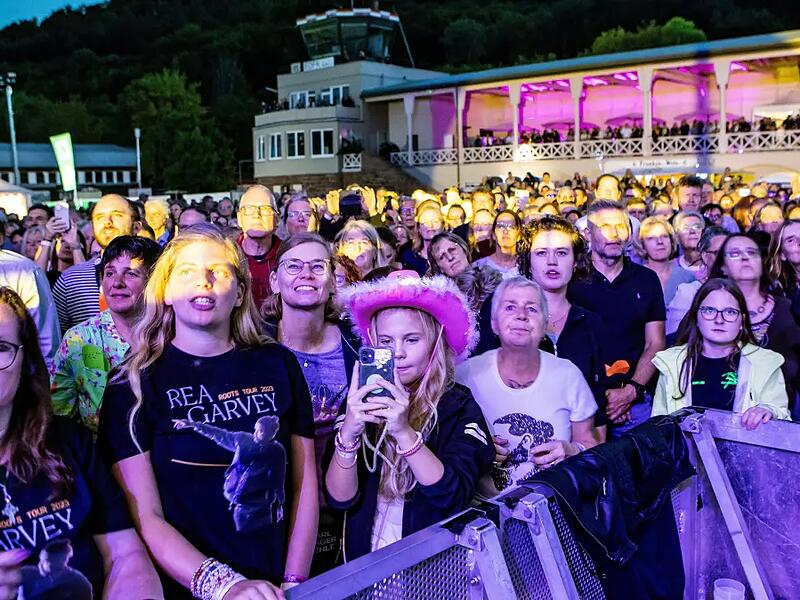 So sch&ouml;n war es bei Rea Garvey in Bad Kissingen.