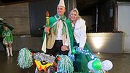 Das Prinzenpaar Nicole II. und Jochen II. von der Unteren Dorfm&uuml;hle