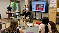 Die Medienscouts der RS II besuchten die dritte Jahrgangsstufe der Lucas-Cranach-Grundschule, um als Medienexperten wertvolle Aufklärungsarbeit zu leisten.