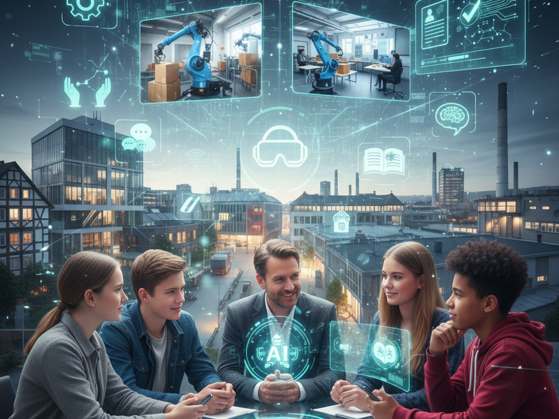 Als Berufsberater sieht Michael Wolf, welche Berufe sich durch KI &auml;ndern.