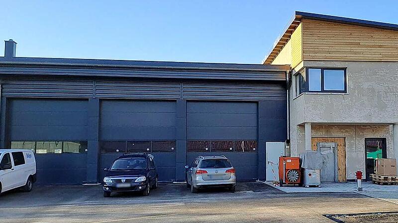 Das neue Domizil der Wallenfelser Feuerwehr.