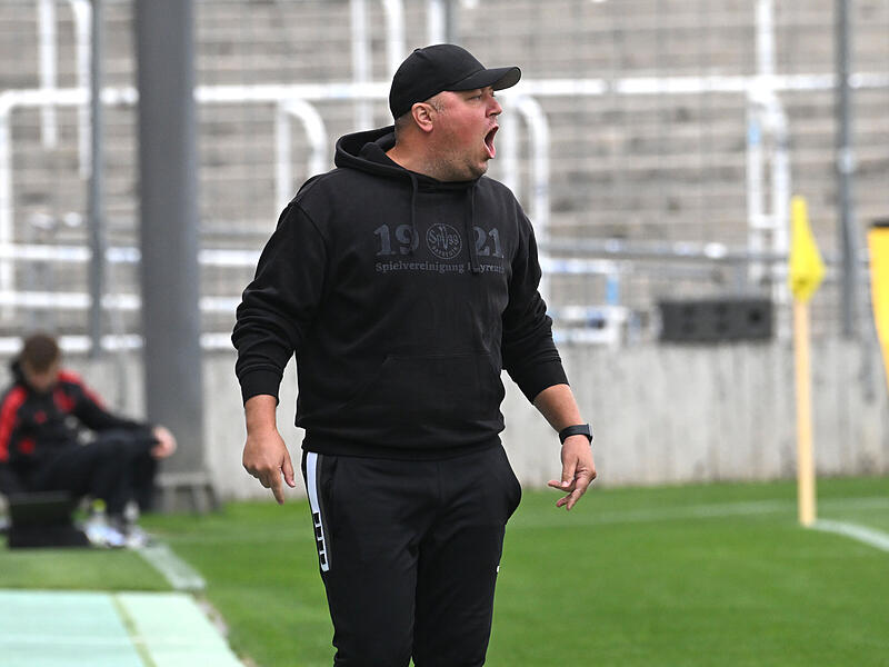 Lukas Kling, Trainer der SpVgg Bayreuth.