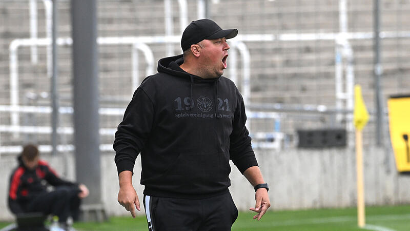 Lukas Kling, Trainer der SpVgg Bayreuth.