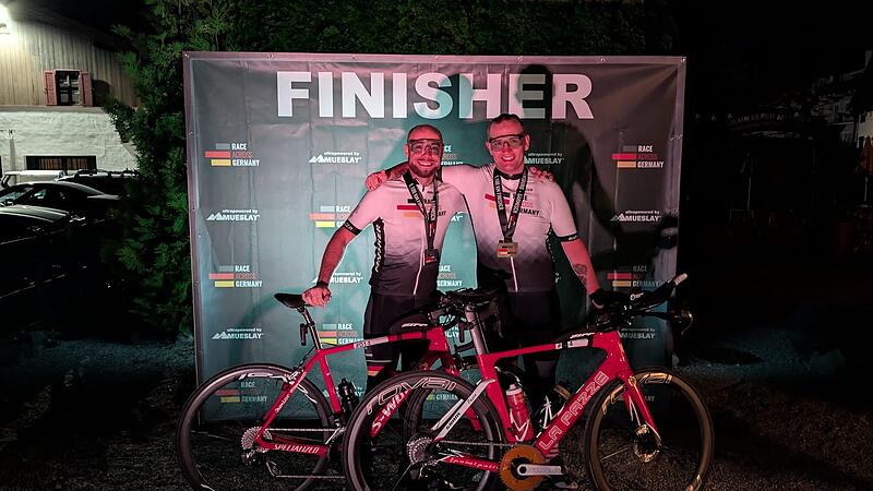 Zwei Unterfranken beim Race across Germany