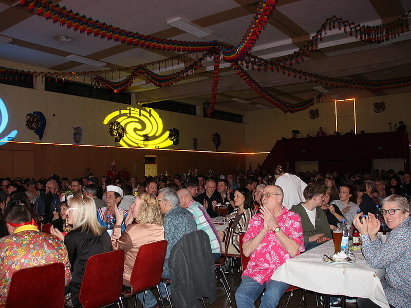 Zahlreiche Zuschauer fanden am Wochenende den Weg in die Mehrzweckhalle in Oberthulba.