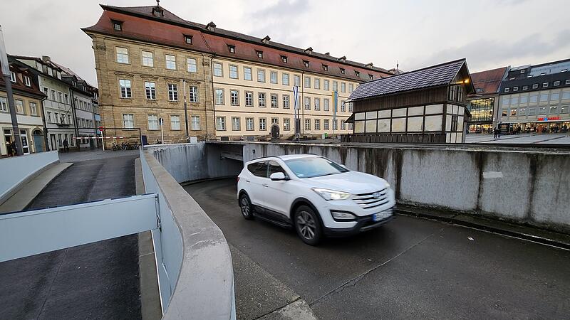 Die Tiefgarage am Maxplatz in Bamberg hat mit Apcoa einen neuen Betreiber, nachdem Karstadt Galeria Kaufhof die Anlage abgegeben hat