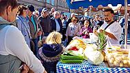 Im Vorjahr zog das Drei-L&auml;nder-Treffen mit seinen verschiedenen Angeboten viele Besucher an. Heike Sch&uuml;lein