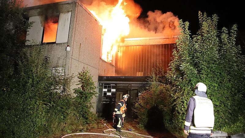 Großbrand in Sterbfritz