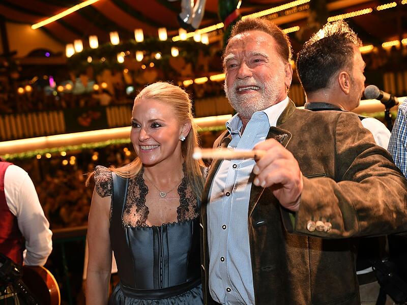 Schwarzenegger im Marstall-Festzelt