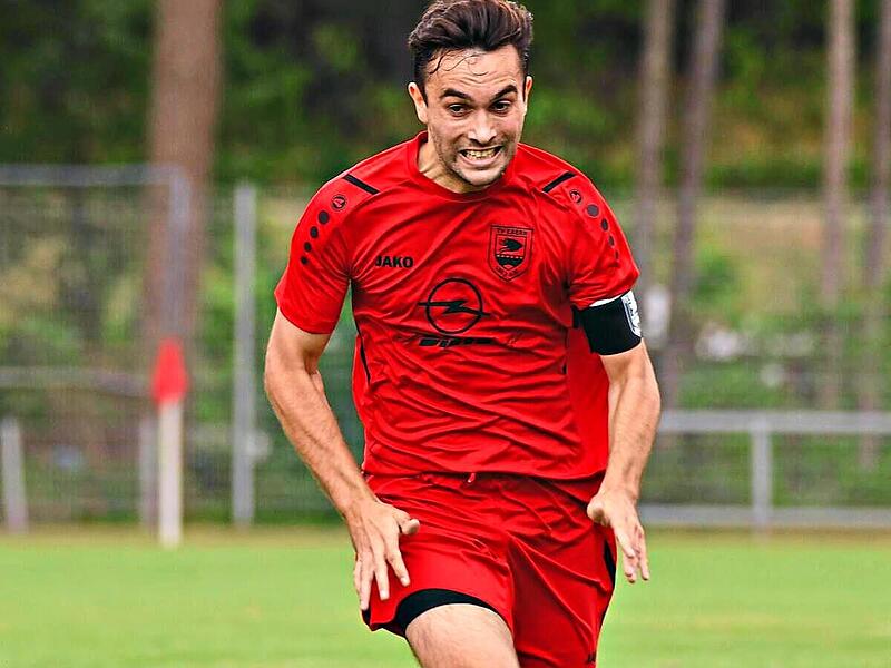 Frank Geu&szlig;, hier noch im Trikot des TV Ebern, ist neuer Trainer der SG Unterpreppach/Rentweinsdorf. Ryan Evans