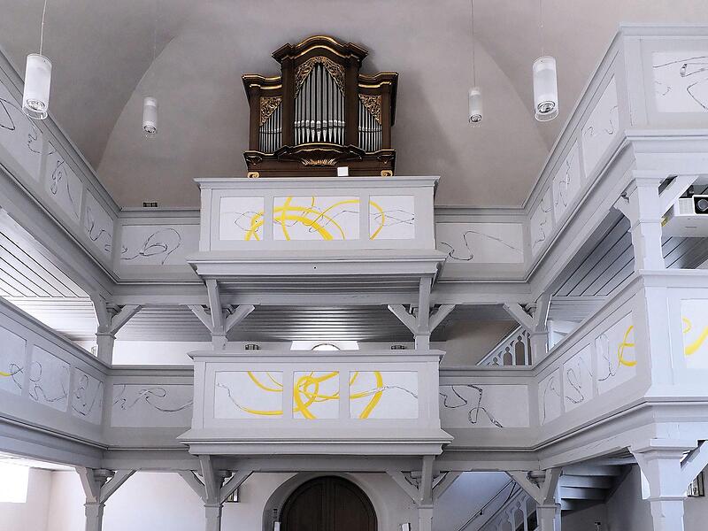 Die evangelische Pfarrkirche in Weisendorf