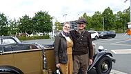 Oldtimer-Ausfahrt mit Vorkriegs-Oldtimern