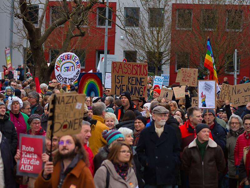 Demo f&uuml;r Demokratie in ForchheimDemo f&uuml;r Demokratie in Forchheim