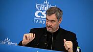 Ministerpräsident Markus Söder (CSU) forderte bei der Klausur der Landtagsfraktion in Banz eine Reduzierung der Zahl der Bundesländer. Ministerpräsident Markus Söder (CSU) forderte bei der Klausur der Landtagsfraktion in Banz eine Reduzierung der Zahl der Bundesländer.