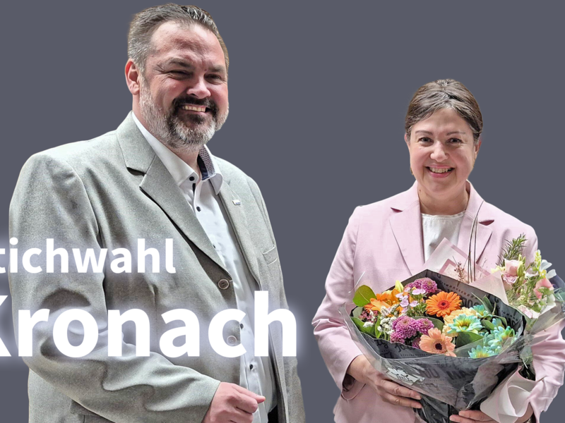 Stichwahl in Kronach