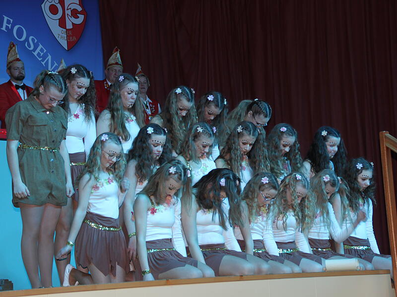 Die Show-Giganten in Action.