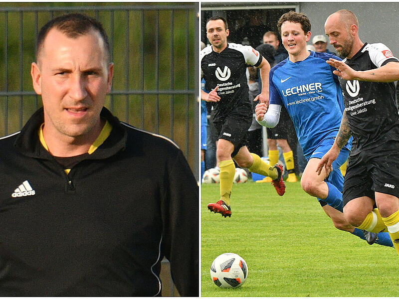 Nach drei Jahren hört Johannes Derra (links) am Saisonende als Spielertrainer des TSV Ebensfeld auf. Für ihn übernehmen Daniel Alt (rechts) und der aus Zapfendorf kommende Holger Böhm
