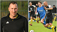 TSV Ebensfeld Nach drei Jahren hört Johannes Derra (links) am Saisonende als Spielertrainer des TSV Ebensfeld auf. Für ihn übernehmen Daniel Alt (rechts) und der aus Zapfendorf kommende Holger Böhm
