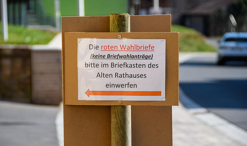 Neutrales Wahlfoto