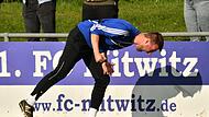Er litt oft an der Seitenlinie: Trainer Dominic Fischer vom FC Mitwitz.