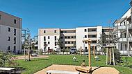 Gef&ouml;rderter Wohnbau in He&szlig;dorf: die neuen Wohnungen am Sonnenring.Gerd Ankermann